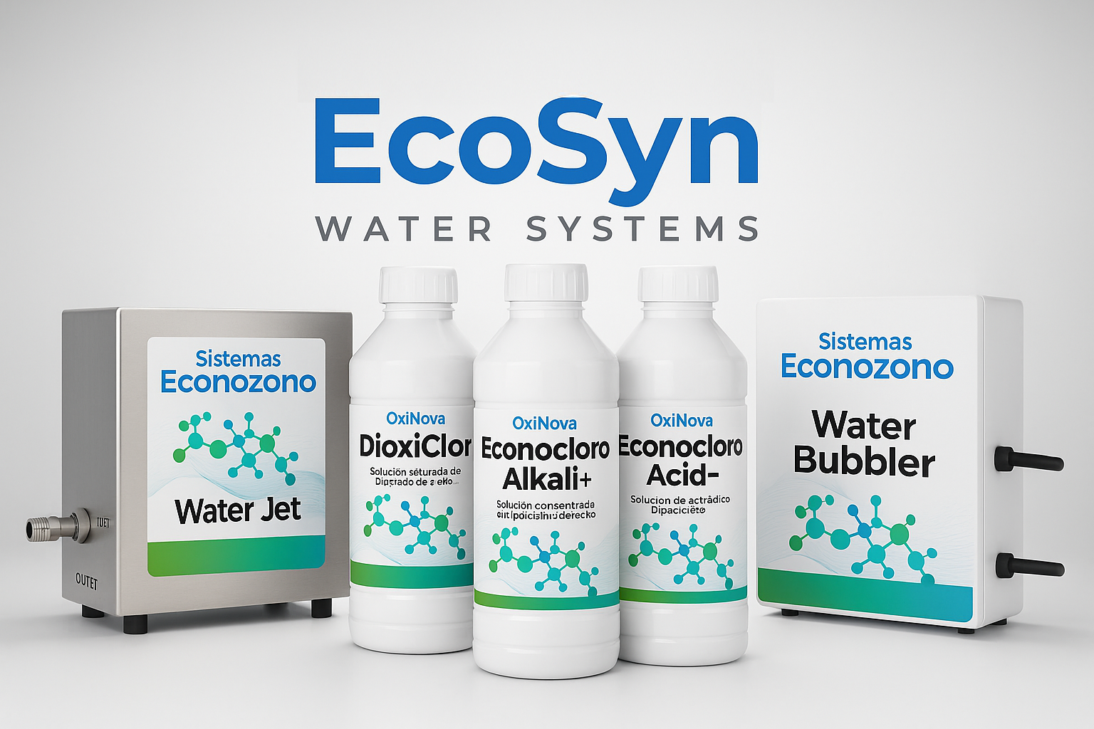 EcoSyn Water Systems — Químicos para tratamiento
